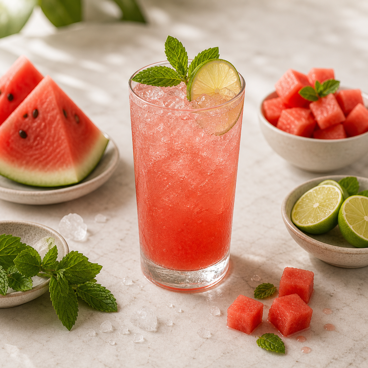 Watermelon Lime Refresher