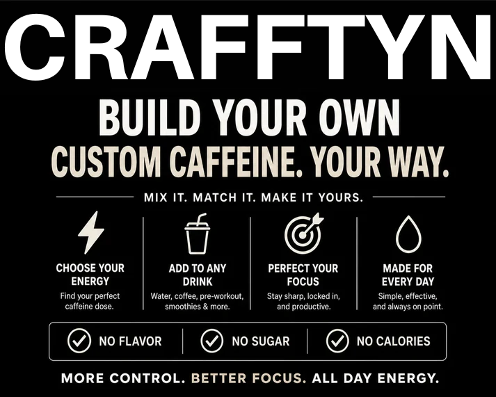 CAFFYN Build Your Own Caffeine Powder Sticks