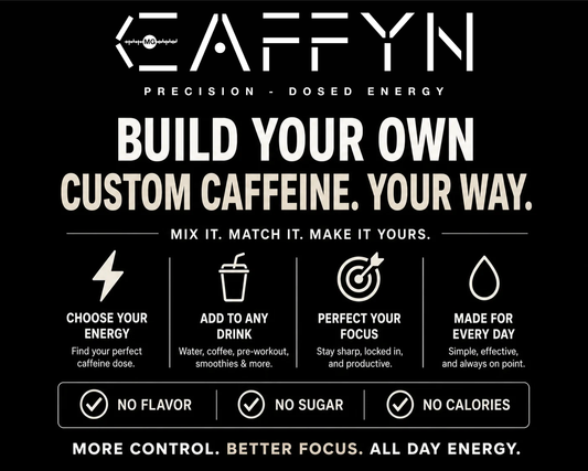 CAFFYN Build Your Own Caffeine Powder Sticks
